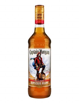 Captain Morgan Spiced Rum (Glass)  -750ml