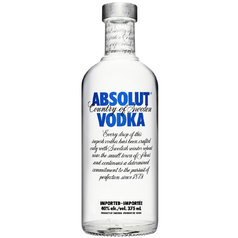 Absolut Blue Vodka-375ml