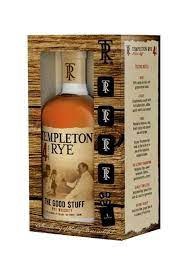 Templeton 4 Year Whiskey Gift Pack -750ml