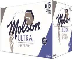 15c Molson Ultra