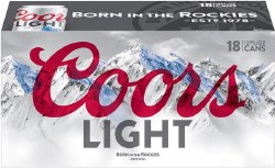 18c Coors Light