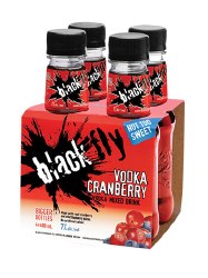 4B Black Fly Vodka Cranberry