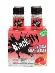 4B Black Fly Vodka Grapefruit