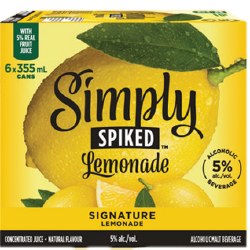 6C Simply Spiked Lemonade