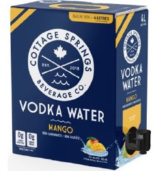 Cottage Springs Vodka Water Mango -4000ml