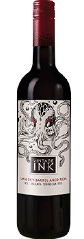 Vintage Ink Rebel Whiskey Barrel Red Wine -750ml