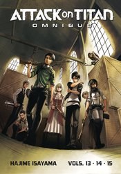 Attack On Titan Omnibus Tp Vol 05 Vol 13-15 (Mr) (C: 1-1-1)