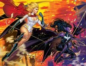 Batman Superman Worlds Finest#11 Cvr B Meyers Powergirl Con
