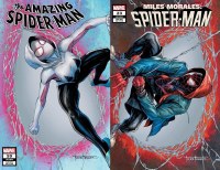 Amazing Spider-Man #59 & Miles Morales #23 Connecting Trade Dress Variant Set