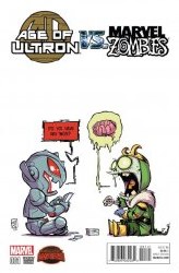 Age of Ultron vs Marvel Zombie#1 Skottie Young Var