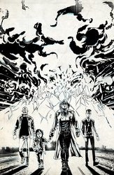 Crossover #6 Cvr G 25 Copy Incv Shaw Raw Crossover #6 Cvr G 25 Copy Incv Shaw Raw