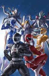 Power Rangers Unltd Edge Darkness Cvr E Unlockable Var (C: 1 Power Rangers Unltd Edge Darkness Cvr E Unlockable Var (C: 1
