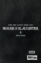 House Of Slaughter #8 Cvr C Bodybag Var Burnham House Of Slaughter #8 Cvr C Bodybag Var Burnham