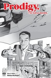 Prodigy Icarus Society #2 (Of 5) Cvr B Buffagni B&W (Mr) Prodigy Icarus Society #2 (Of 5) Cvr B Buffagni B&W (Mr)