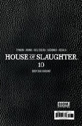 House Of Slaughter #10 Cvr C Bodybag Var Harren House Of Slaughter #10 Cvr C Bodybag Var Harren