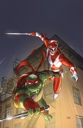 Mmpr Tmnt Ii #1 (Of 5) Cvr I Cardstock Var Clarke (C: 1-0-0) Mmpr Tmnt Ii #1 (Of 5) Cvr I Cardstock Var Clarke (C: 1-0-0)