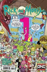 Rick And Morty #1 Cvr B Ellerby (Mr) Rick And Morty #1 Cvr B Ellerby (Mr)