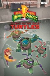 Mmpr Tmnt Ii #2 (Of 5) Cvr D Tmnt Var Bernardo (C: 1-0-0) Mmpr Tmnt Ii #2 (Of 5) Cvr D Tmnt Var Bernardo (C: 1-0-0)