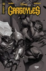 Gargoyles #2 Cvr I 15 Copy Incv Nakayama B&W Gargoyles #2 Cvr I 15 Copy Incv Nakayama B&W