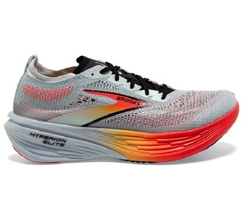 Brooks Hyperion Elite 4 Unisex Running Shoes Illusion Blue Coral Orange Size 7