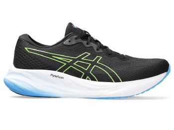 Asics Gel Pulse 15 Men's Running Shoes Black Electric Lime Size 13
