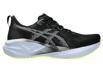 Asics Novablast 5 Men's Running Shoes Black White Size 9