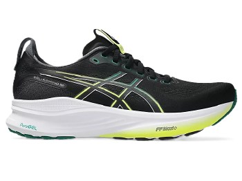 Asics GEL-KAYANO 32 Men's Running Shoes Black Jasper Green Size 8