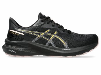 Asics GT-1000 13 GTX Women's Running Shoes Black Stadium Orange Size 6.5