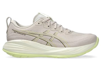 Asics Gel-Cumulus Womens Running Shoe Mineral Beige Huddle Yellow Size 5.5