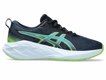 Asics Novablast 4 GS Kids Running Shoes French Blue Waterscape Size 1