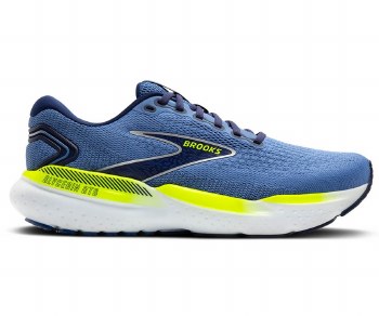 Brooks Glycerin GTS 21 Men's Running Shoes Blue Peacoat Nightlife Size 9