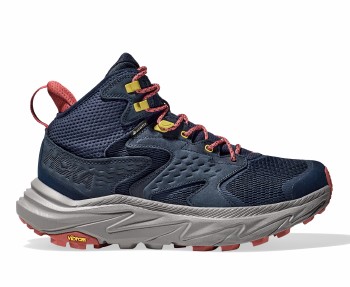 Hoka Anacapa 2 Mid GTX Gore Tex  Men's Hiking Boots Outer Space Grey Size 9.5