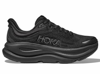 Hoka Bondi 9 Women's Running Shoes Black White Size 8