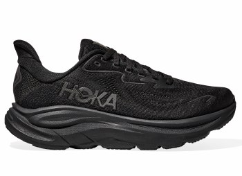 Hoka Clifton 10 Men's Running Shoes Black Black Size 10.5