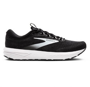 Brooks Revel 7 Men's Running Shoes Black White Size 8