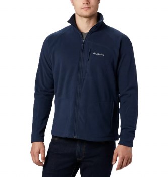 Columbia Fast Trek™ II Men's Full Zip Fleece Jacket Collegiate Navy Size XL