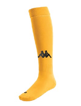 Kappa Penao Football Socks Yellow Black Size 3-5