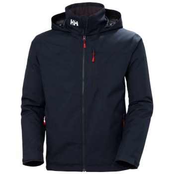 Helly Hansen Crew Hooded Midlayer Jacket 2.0 Navy Size Large