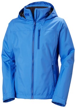 Helly Hansen Women's Crew Hooded Midlayer Jacket 2.0 Ultra Blue Size Large