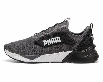 Puma Retaliate 3 Trainers Mens Black Cool Dark Gray Size 7