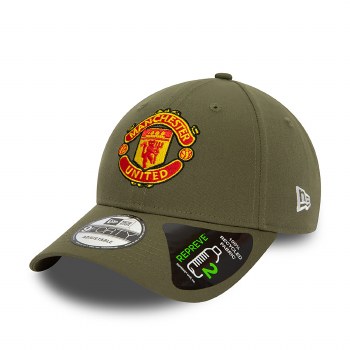 New Era Manchester United FC Seasonal Pop Repreve Green 9FORTY Adjustable Cap