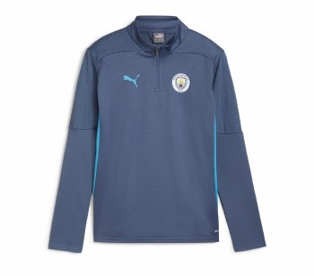 Puma Manchester City 24/25 Quarter-Zip Training Top Youth Age 11-12