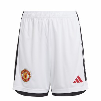 Adidas Manchester United 23/24 Home Shorts Junior Age 11-12