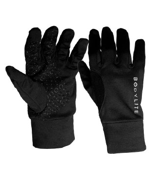 Bodylite V2 Running Gloves Black Size Medium