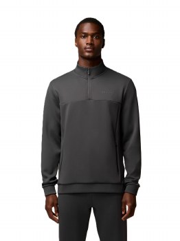 Castore Flex Mens Lifestyle 1/4 Zip Gunmetal Size XS