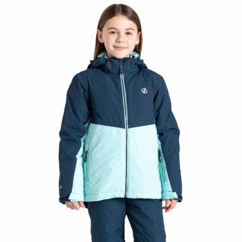 Dare2b Kids' Impose IV Ski Jacket  Moonlight Denim Blue Age 13