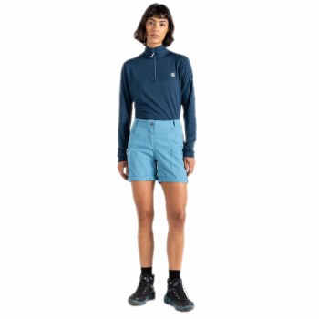 Dare2b Melodic II Women's Lightweight Shorts Niagara Blue Size 12 Uk