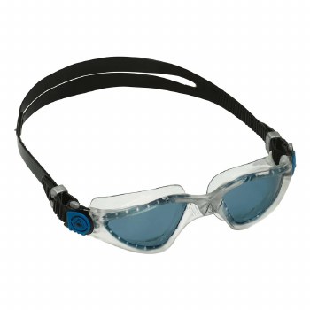 Aqua Sphere Kayenne Swimming Goggles Clear Silver Smoke Lens Adults