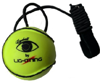 LS Lightning Eyeball Training Sliotar Yellow
