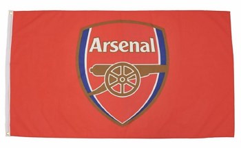 Arsenal FC Team Merchandise Core Crest Flag 5x3
